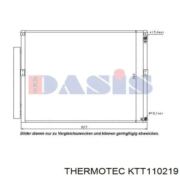 KTT110219 Thermotec condensador aire acondicionado