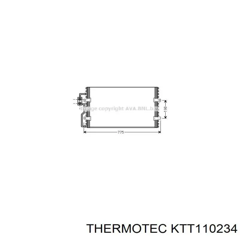 Aire acondicionado capacitor Peugeot/Citroen CA006 precio, desde 46,28 EUR