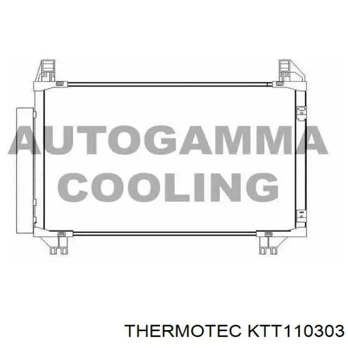 KTT110303 Thermotec condensador aire acondicionado