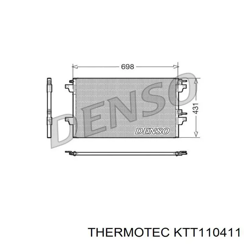 KTT110411 Thermotec condensador aire acondicionado