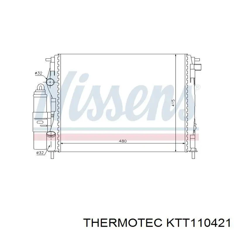 KTT110421 Thermotec condensador aire acondicionado