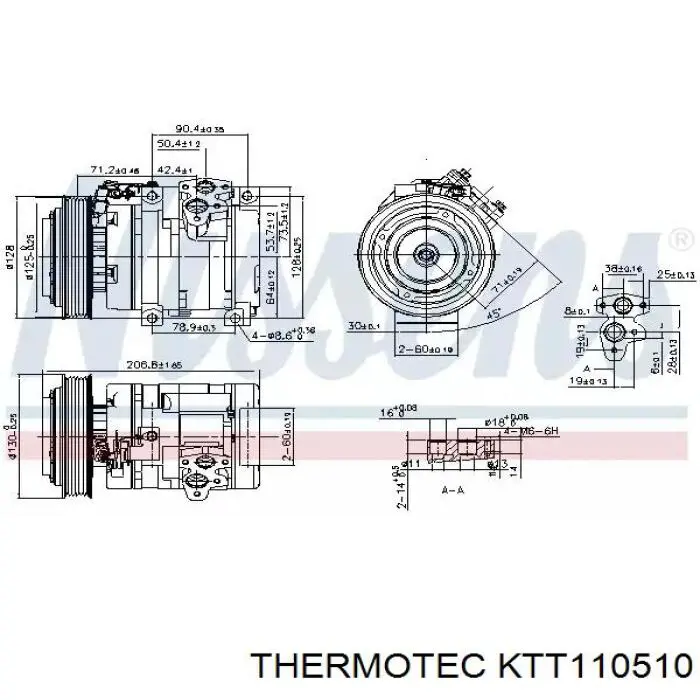 80101SEFE11 Honda Radiador de aire acondicionado
