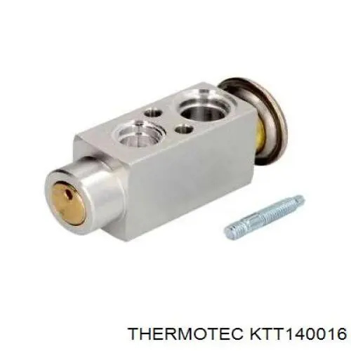 KTT140016 Thermotec válvula de expansión, aire acondicionado