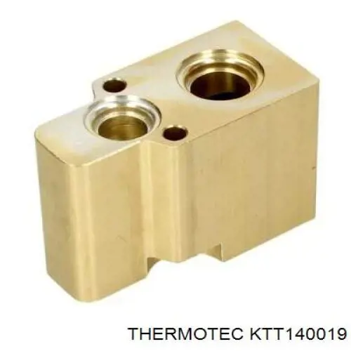 KTT140019 Thermotec válvula de expansión, aire acondicionado