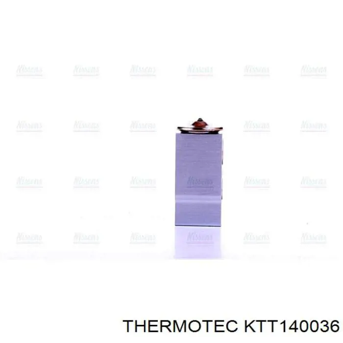 KTT140036 Thermotec válvula de expansión, aire acondicionado