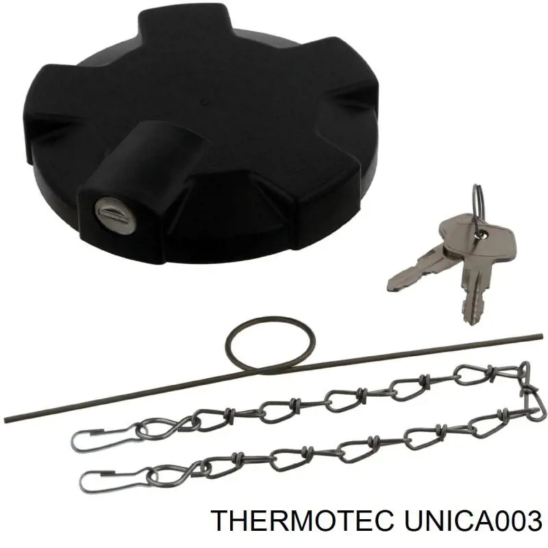 UNICA003 Thermotec tapa (tapón del depósito de combustible)