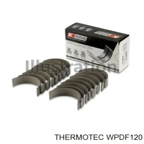 WP-DF120 Thermotec bomba de agua