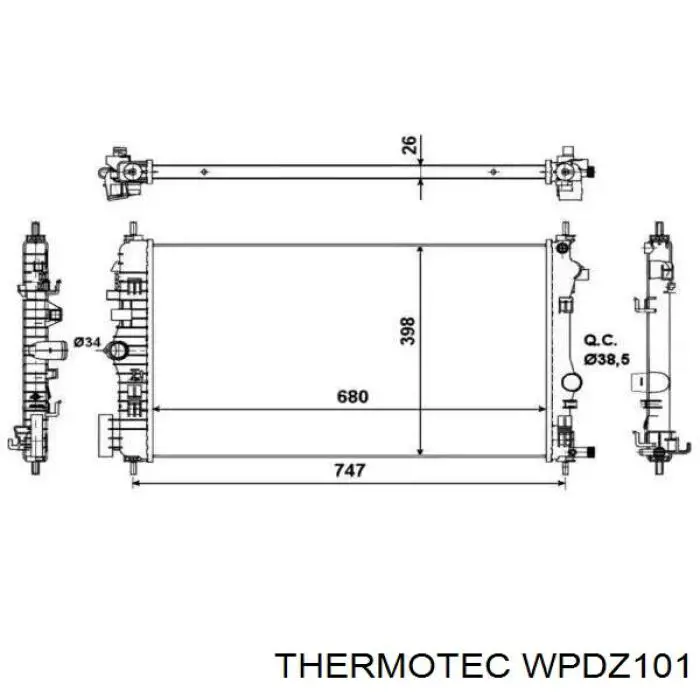 WPDZ101 Thermotec