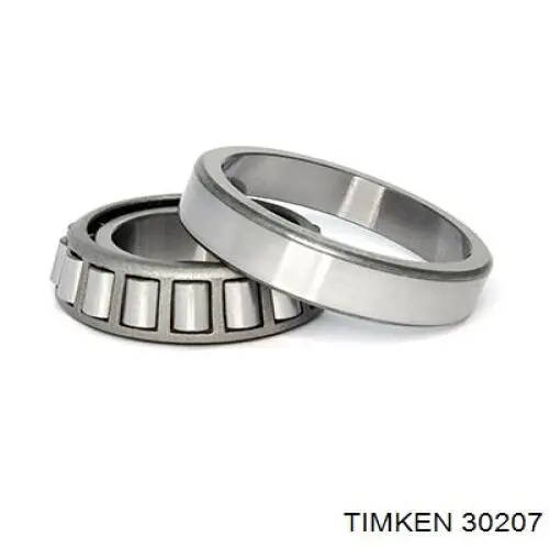 30207 Timken cojinete, palier, eje trasero, interior