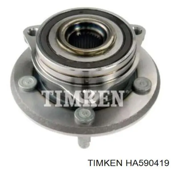 HA590419 Timken cubo de rueda delantero