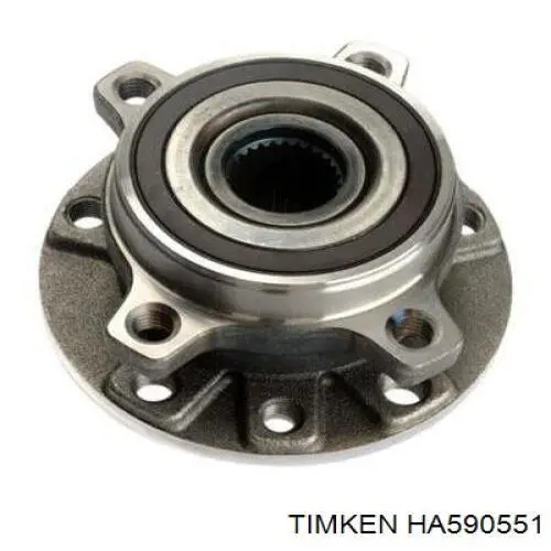 HA590551 Timken cubo de rueda delantero