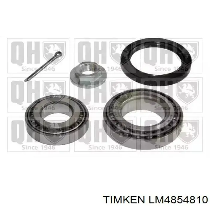Cojinete interno del cubo de rueda delantera S5170144030 Hyundai/Kia