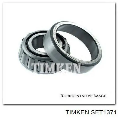 SET1371 Timken cojinete de rueda trasero