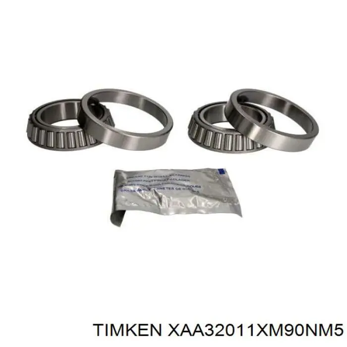 XAA32011XM90NM5 Timken cojinete de rueda trasero