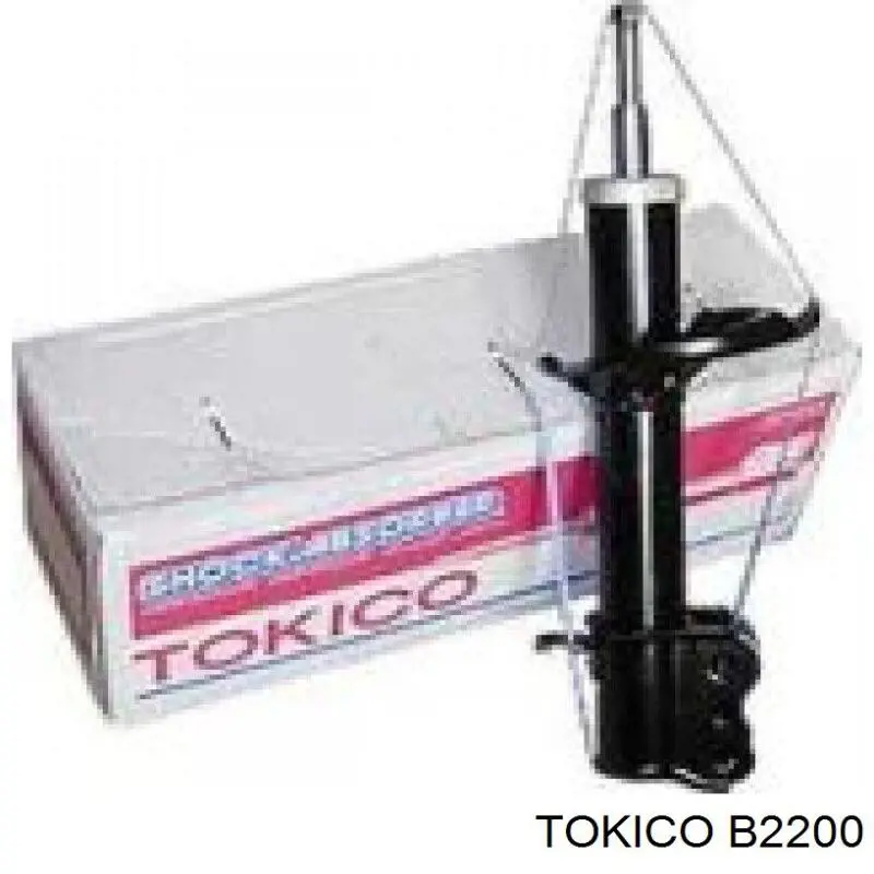 B2200 Tokico amortiguador trasero derecho