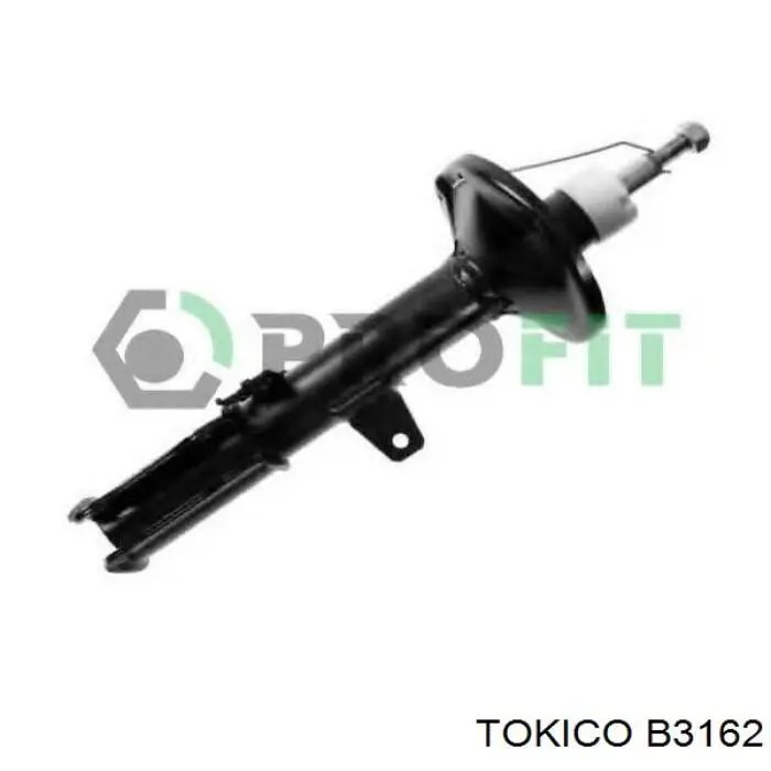 Comprar B3162 Tokico Amortiguador trasero izquierdo