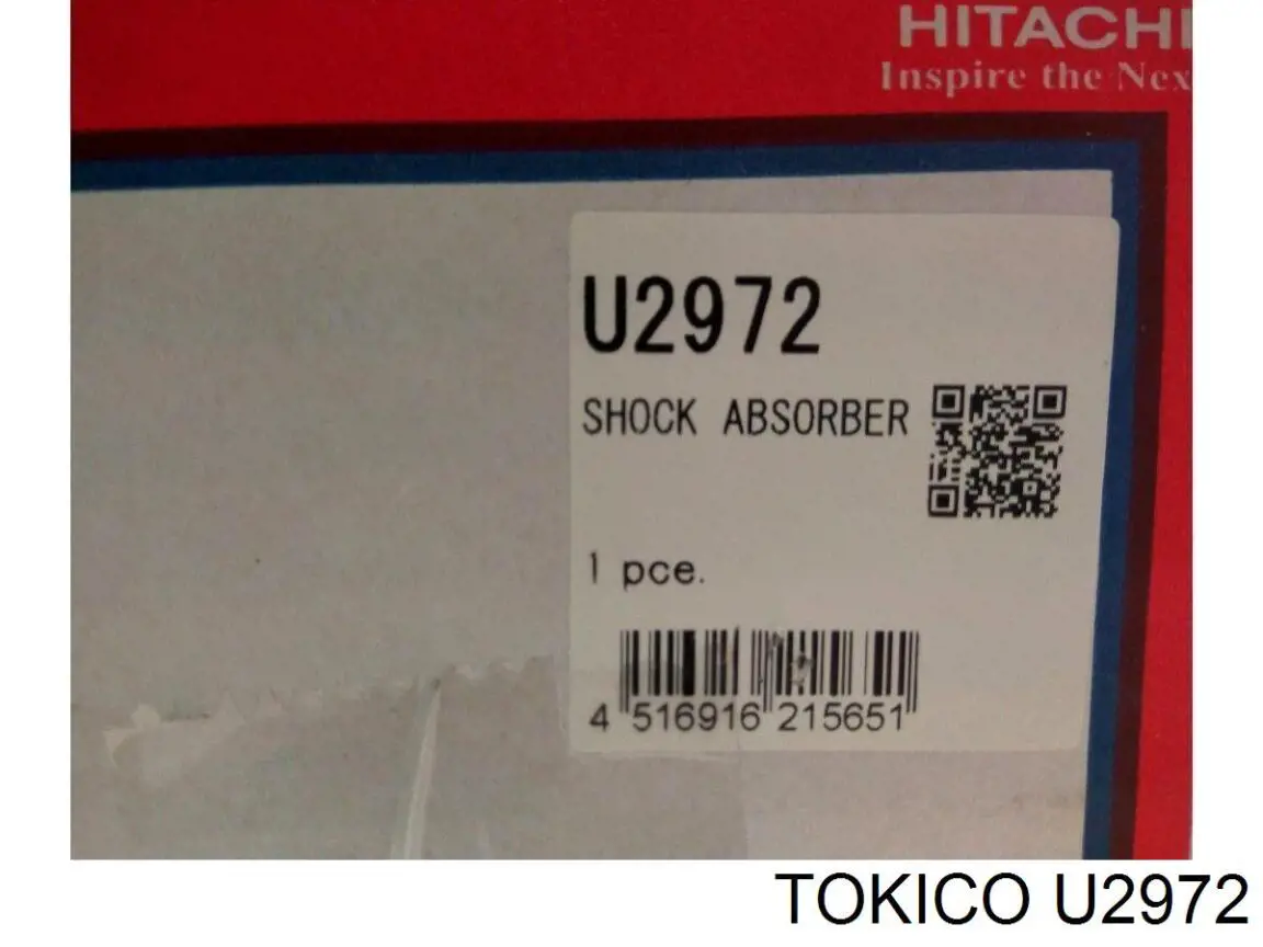 Comprar U2972 Tokico Amortiguador trasero