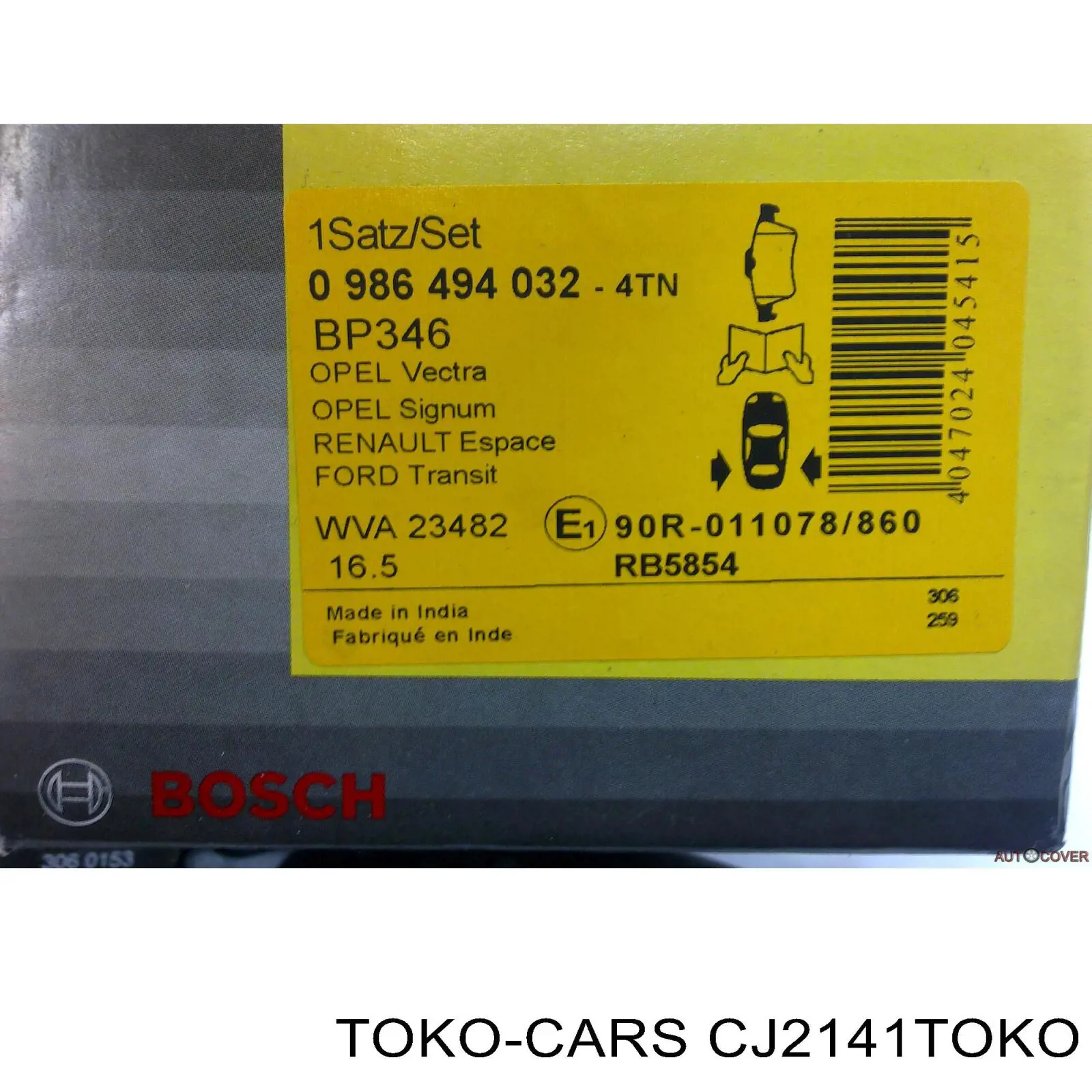 Pastillas de freno traseras Renault Espace 4 JK0