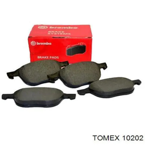Comprar 10202 Tomex Pastillas delanteras de freno
