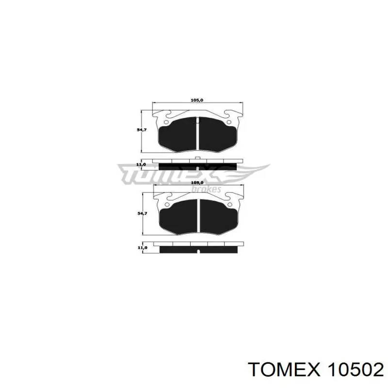 Pastillas de freno traseras 7701202210 Renault (RVI)