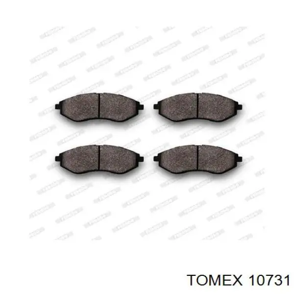 Pastillas de freno delanteras Fiat Tipo 160