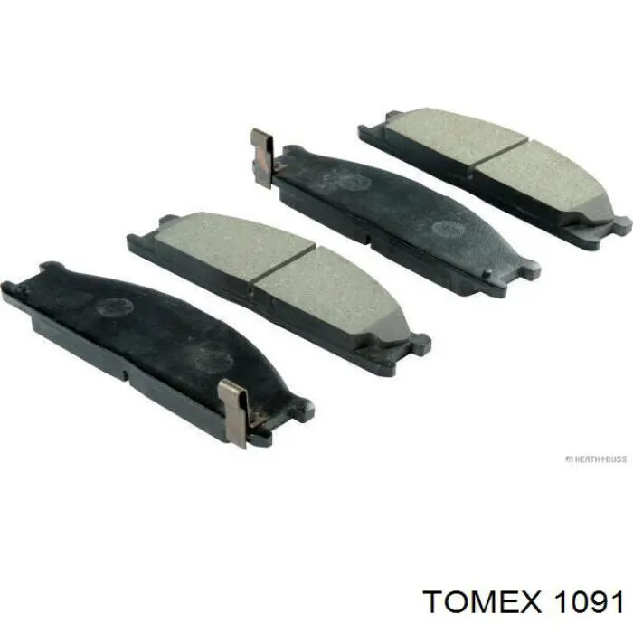 Pastillas de freno delanteras Mazda 323 BA