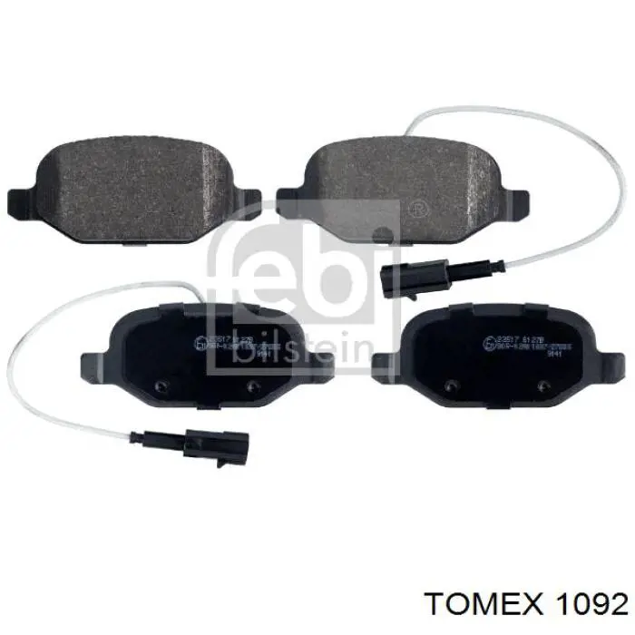 Pastillas de freno delanteras Seat Ibiza 5 KJ1, KJG