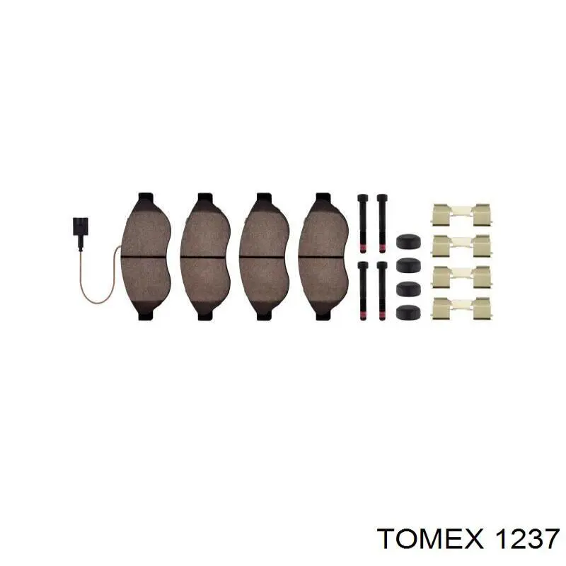 2041001 Renault (RVI) Pastillas freno traseras