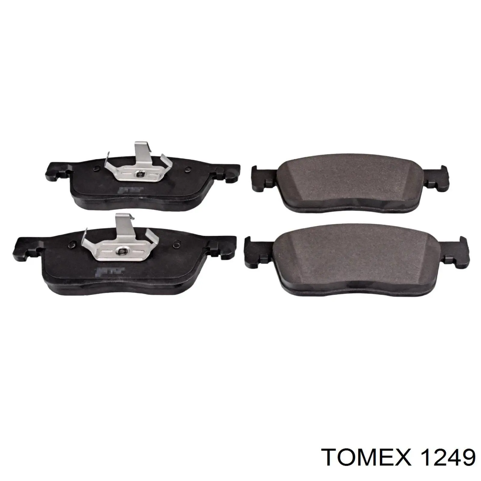 Pastillas de freno 1249 Tomex