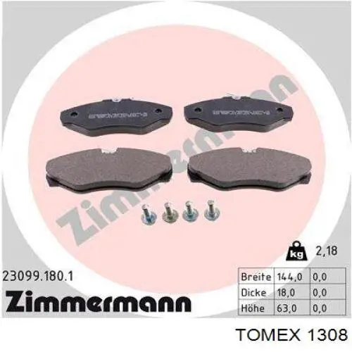 Pastillas de freno delanteras Renault Trafic 2 FL