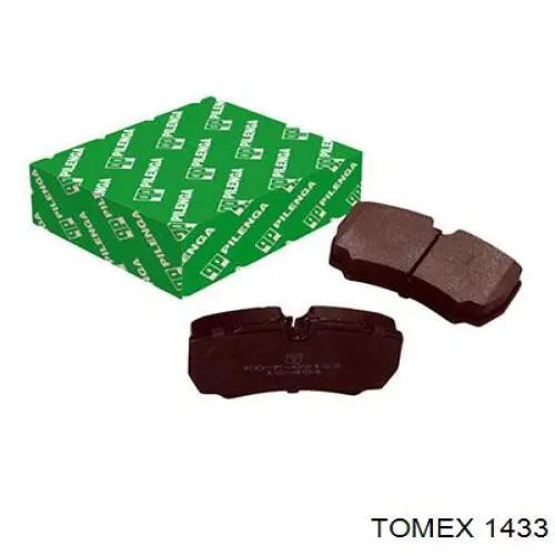 Pastillas de freno delanteras Necto FD7164A