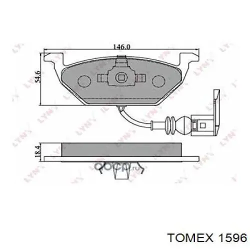 2612846 Ford Pastillas delanteras