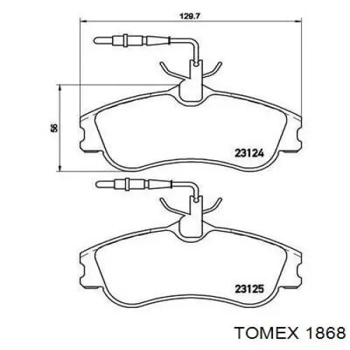 PAK31AF Japan Parts Pastillas delanteras