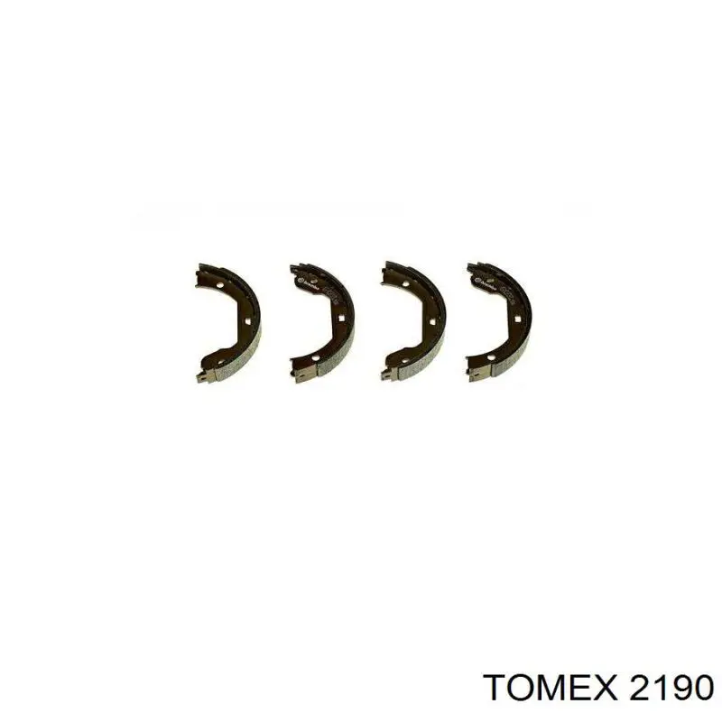 Juego de zapatas de frenos, freno de estacionamiento BMW 5 E39