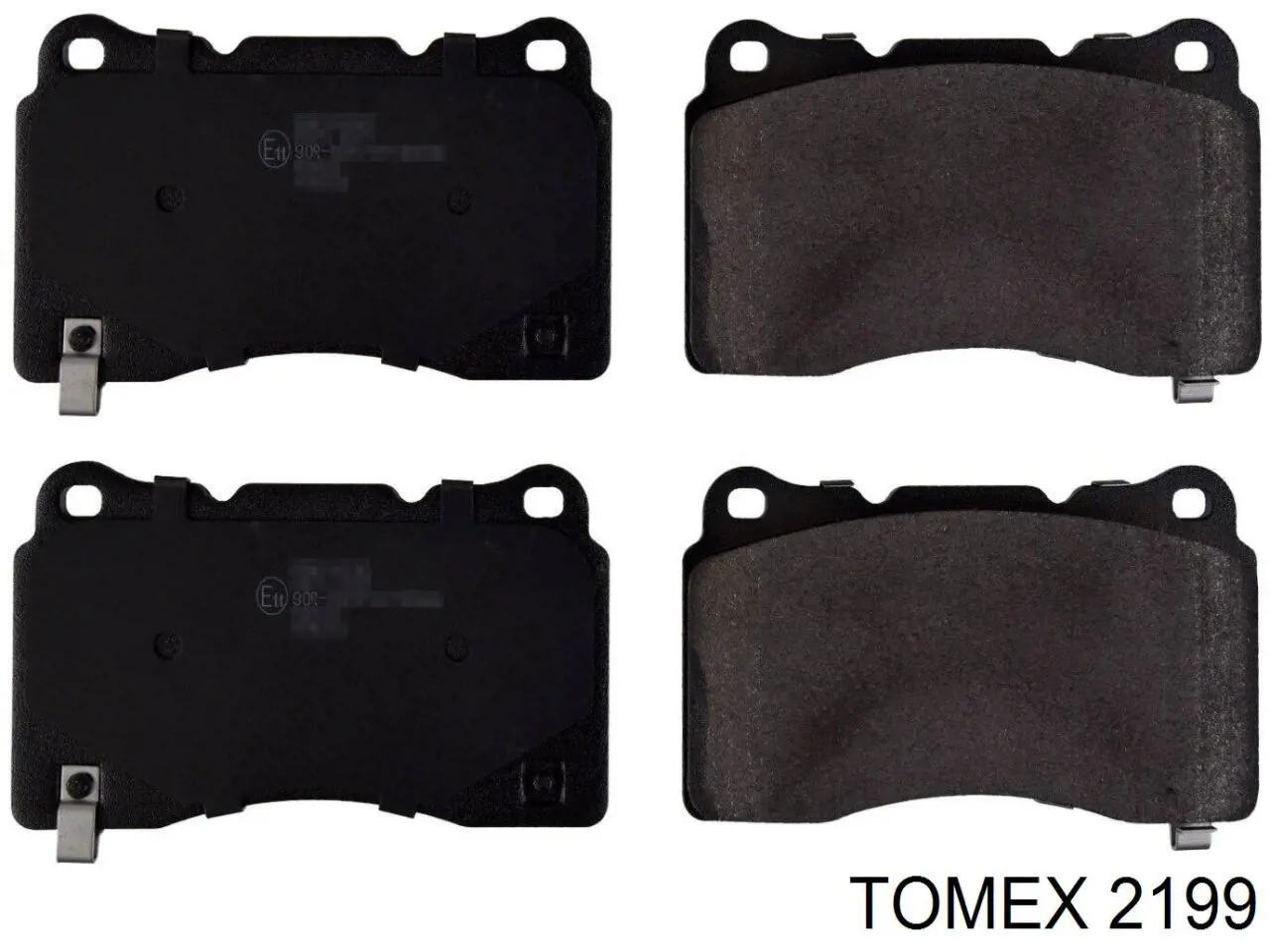 Zapatas de freno de mano 00004241N5 Peugeot/Citroen