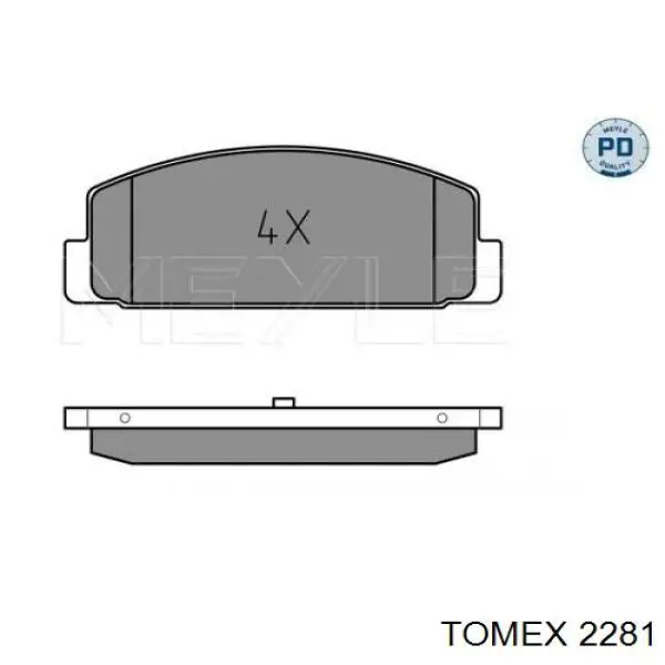 Zapatas de freno para Subaru Impreza GR