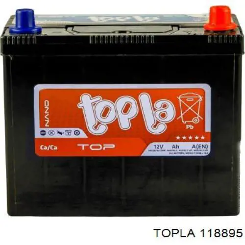 Batería de Arranque Topla Top JIS 95 ah 12 v B01 (118895)