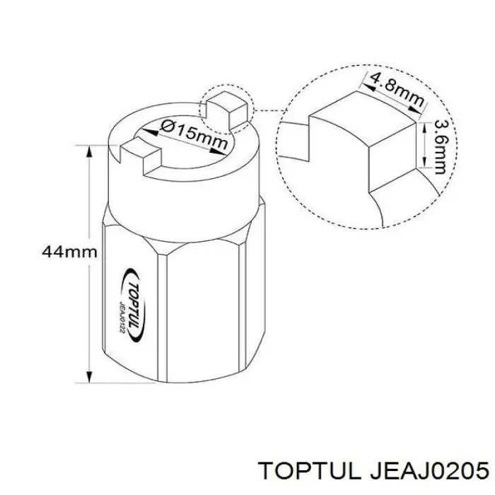  Toptul JEAJ0205 precio, desde 32,55 EUR