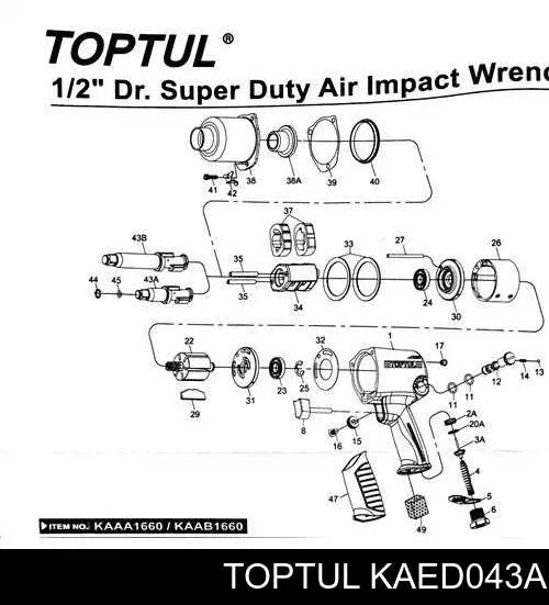  Toptul KAED043A precio, desde 80,63 EUR