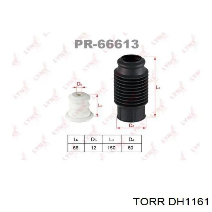 DH1161 Torr amortiguador trasero