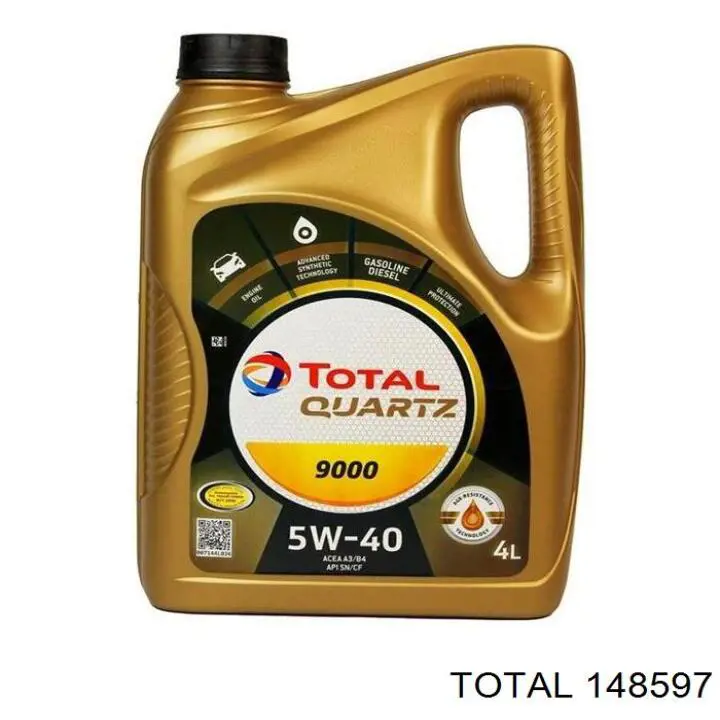 Aceite motor Total 148597 precio, desde 37,25 EUR