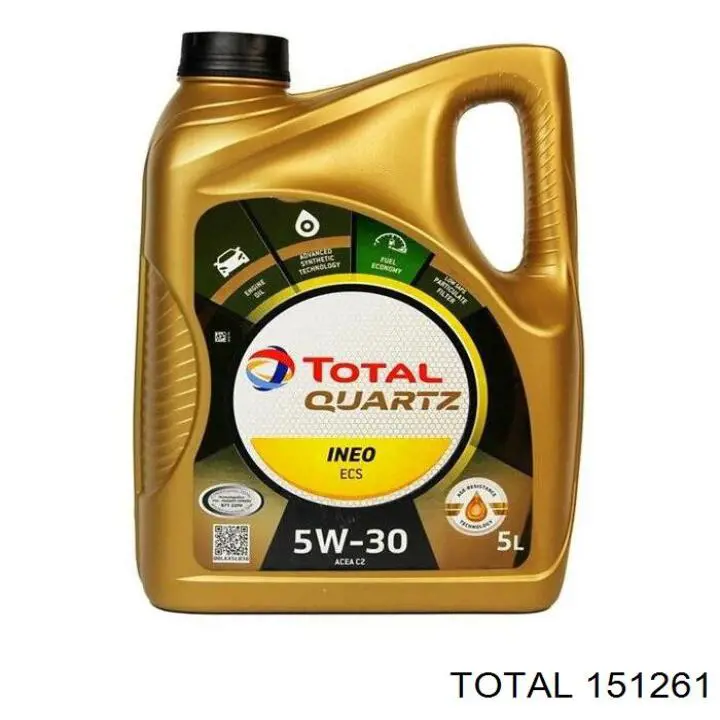 Aceite de motor 151261 Total