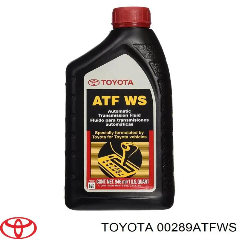 Toyota ATF WS Sintético 1 L Aceite transmisión (00289ATFWS)