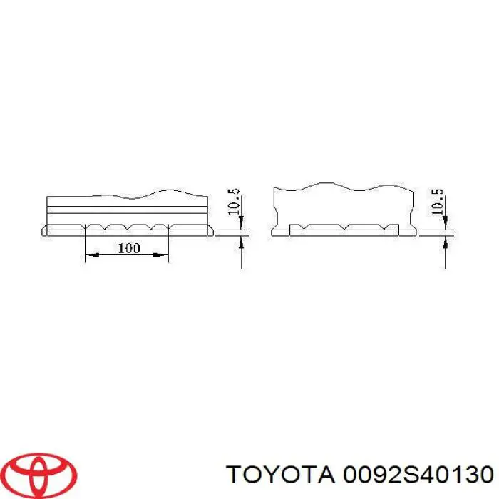 Batería de Arranque Toyota (0092S40130)