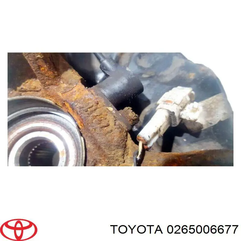 0265006677 Toyota sensor abs delantero derecho