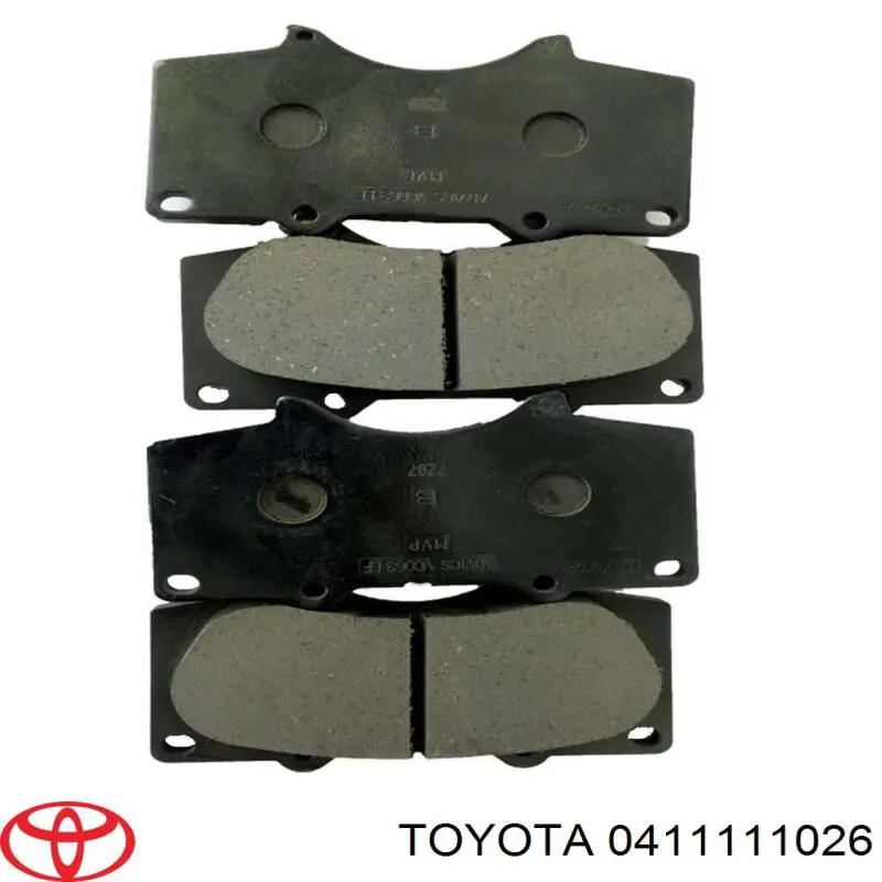 0411111021 Toyota Juego juntas motor