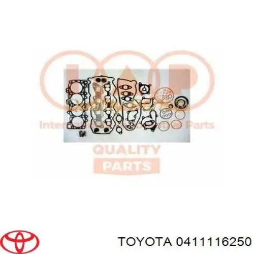 Juego de juntas de motor Toyota 411116231