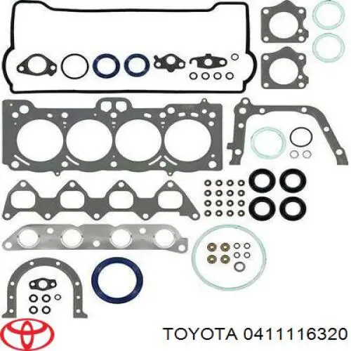 Comprar 0411116320 Toyota Kit completo de juntas del motor