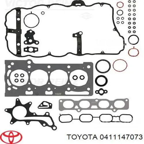 Kit completo de juntas del motor para Toyota Yaris (P13)