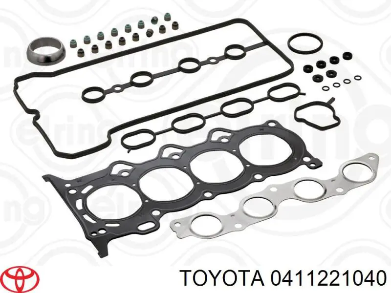 Kit de juntas de motor, completo, superior para Toyota Yaris (P10)